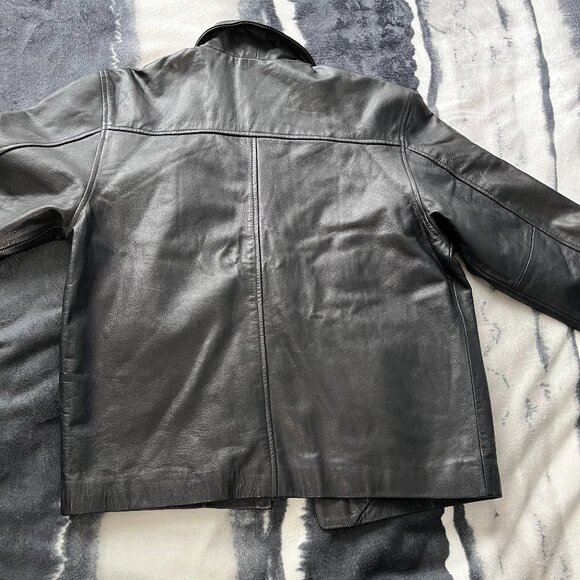 Gap Youth/Junior Leather Jacket - Picture 6 of 8